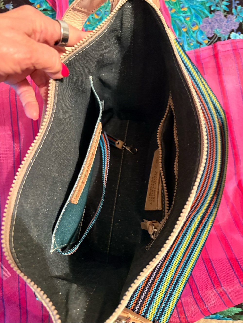 Consuela thunderbird hobo with two straps - Picture 9 of 10